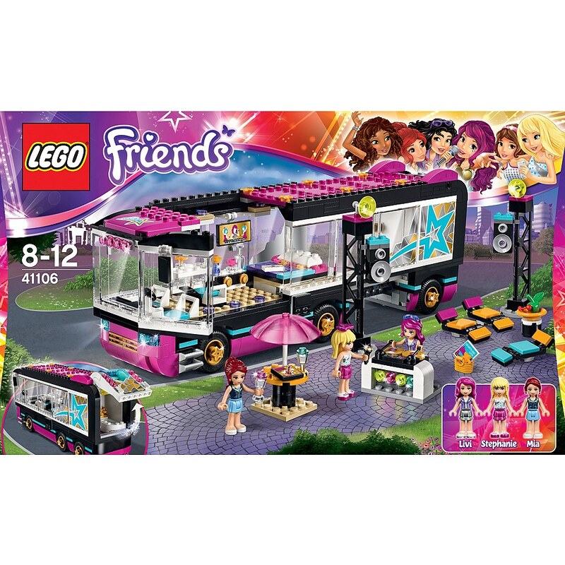 LEGO® Popstar Tourbus, (41106), »LEGO® Friends«