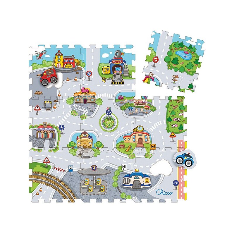 Chicco®, Puzzlematte »Mov'n Grow, City«
