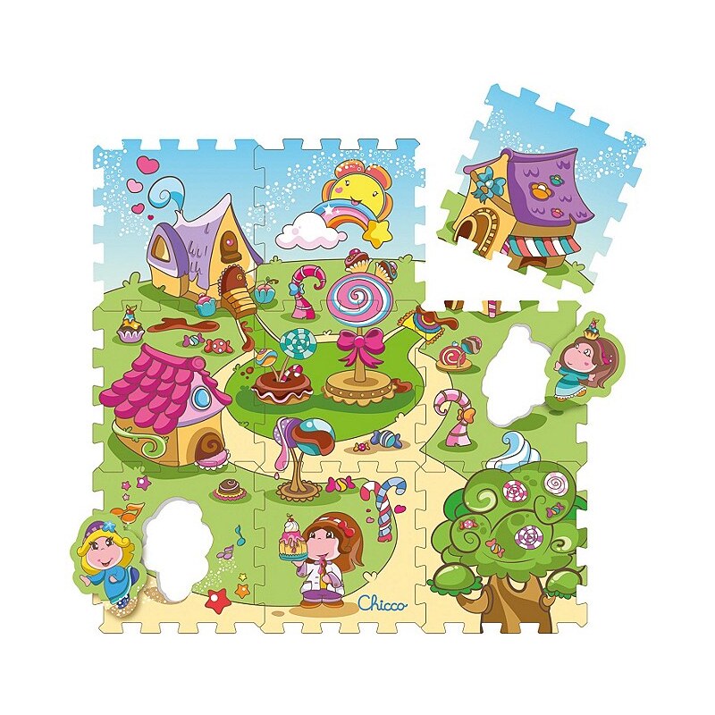 Chicco®, Puzzlematte »Mov'n Grow, Candy«