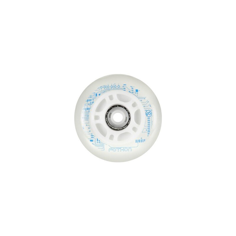 Leuchtrollen Fothon Wheels 4er Pack POWERSLIDE weiß 100 mm,72 mm,76 mm,80 mm,84 mm,90 mm