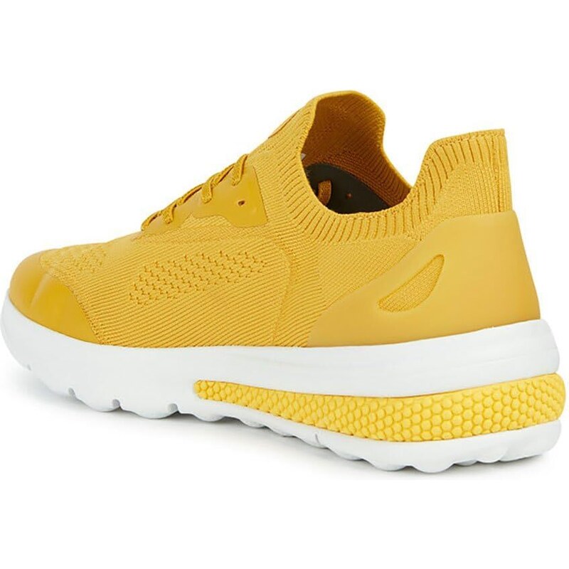 Geox Herren U SPHERICA ACTIF A Sneaker, Yellow, 43 EU