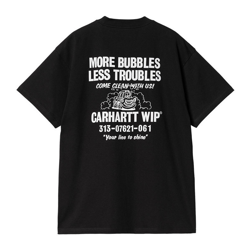 Carhartt WIP S/S Less Troubles T-Shirt Black
