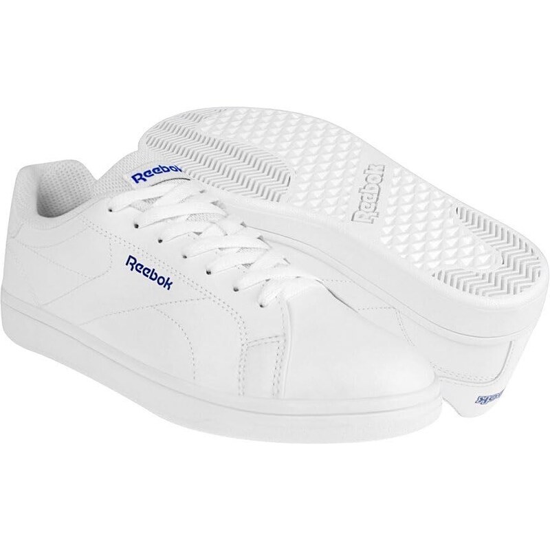 Reebok Unisex Royal Complete Clean 2.0 Sneaker, FTWR White FTWR White Vector Blue, 33 EU