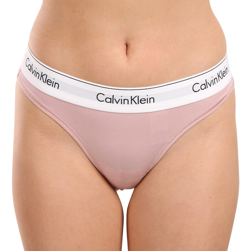 Damen Tangas Calvin Klein rosa (F3786E-TQO) XS