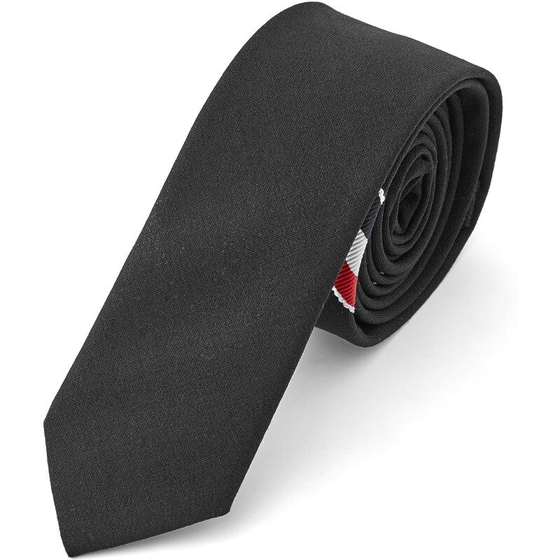 Tailor Toki Lässige Schwarze Krawatte