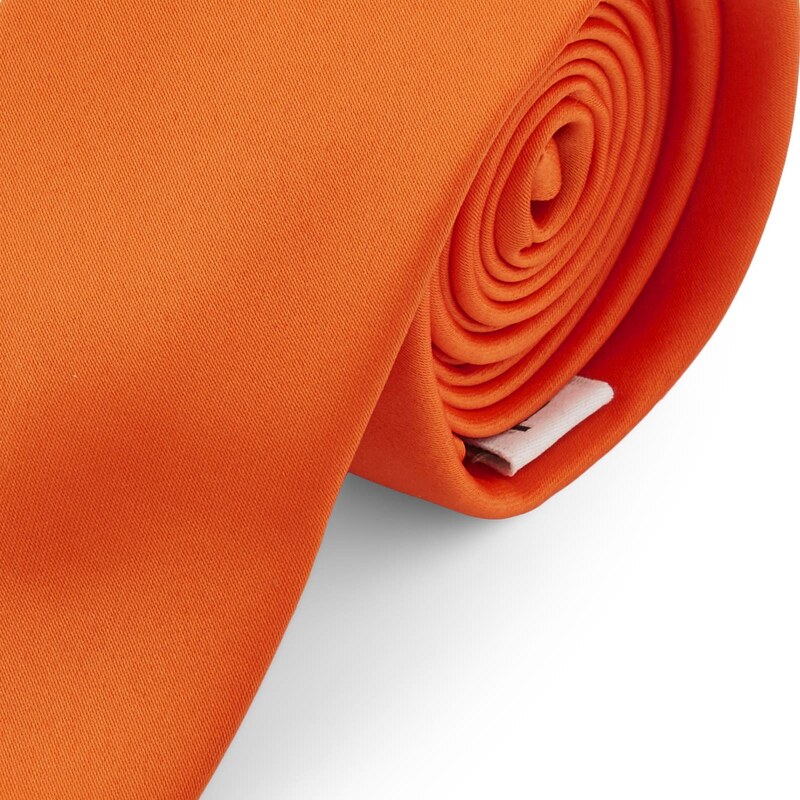 Trendhim Basic Krawatte In Schreiend Orange 6 cm