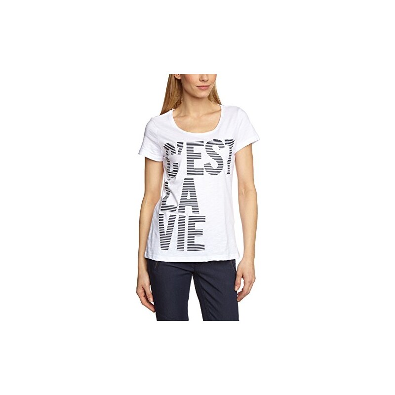 Fransa Damen T-Shirt Lamille 1, Einfarbig
