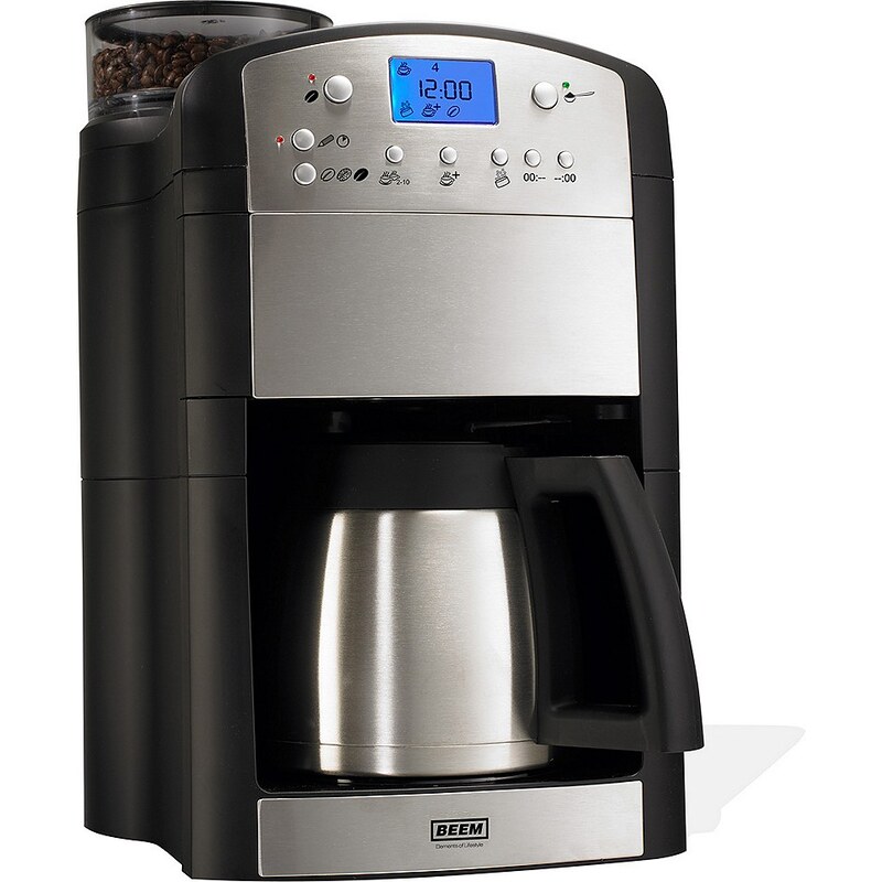 BEEM Kaffeemaschine 1.115.615 mit Thermokanne und integrierter Kaffeemühle
