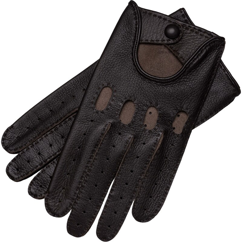 1861 Glove manufactory Rome Brown Deerskin Driving Gloves