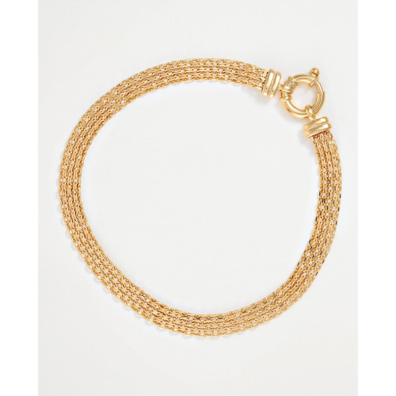 OR ÉCLAT Gold-Armkette "Ismène" | onesize