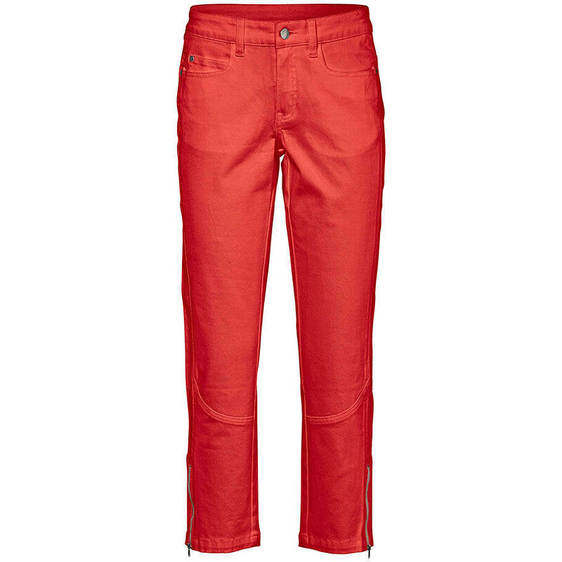 Heine Jeans-Caprihose in Rot | Größe 44
