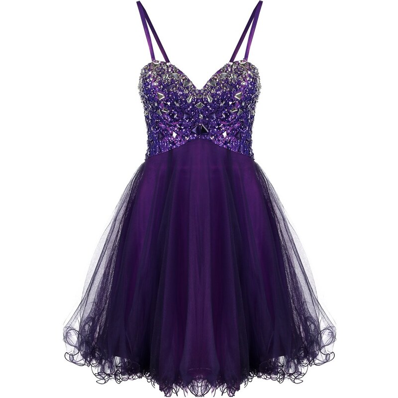 Luxuar Fashion Cocktailkleid / festliches Kleid lila