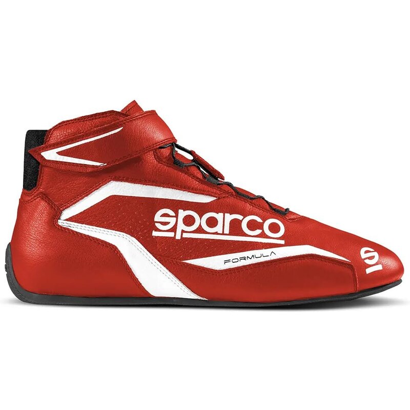 Sparco Unisex Formula 8856-2018 Stiefel, Größe 44, Rot/Weiß Bootsschuh, Standard, EU