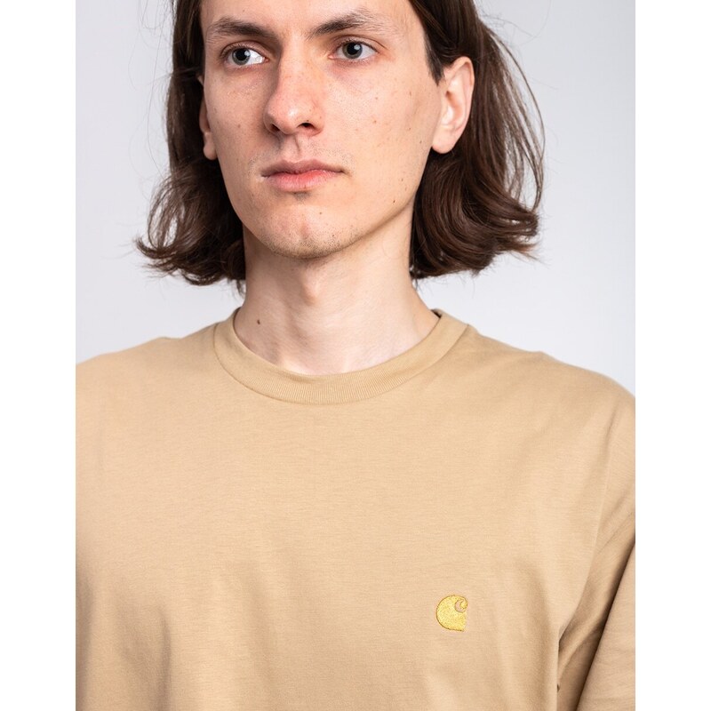Carhartt WIP S/S Chase T-Shirt Sable/Gold