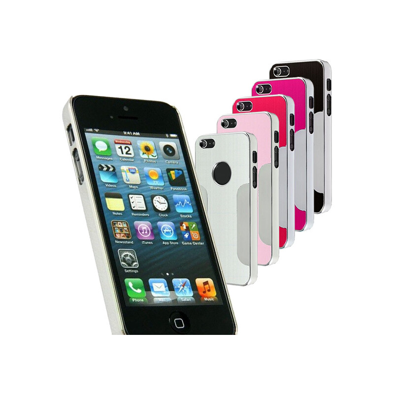 Lesara Polycarbonat-Schutzhülle für Apple iPhone 5 - Rosé