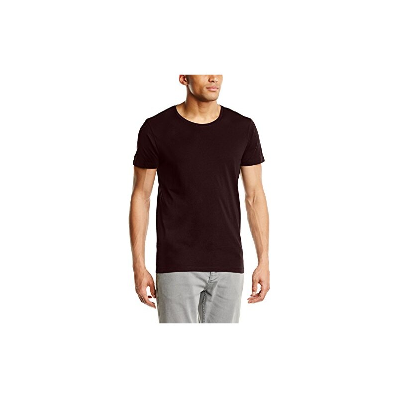 SELECTED HOMME Herren T-Shirt Shpima New Dave Ss Deep O-neck Noos H