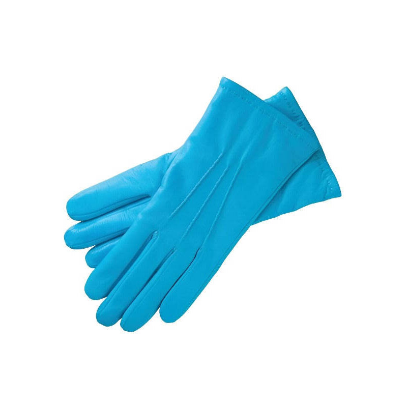1861 Glove manufactory Cremona Azzuro Leather Gloves