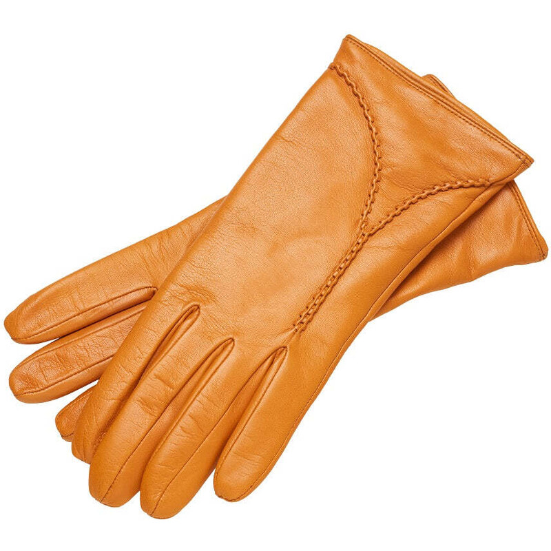 1861 Glove manufactory Necchi Ocre Leather Gloves