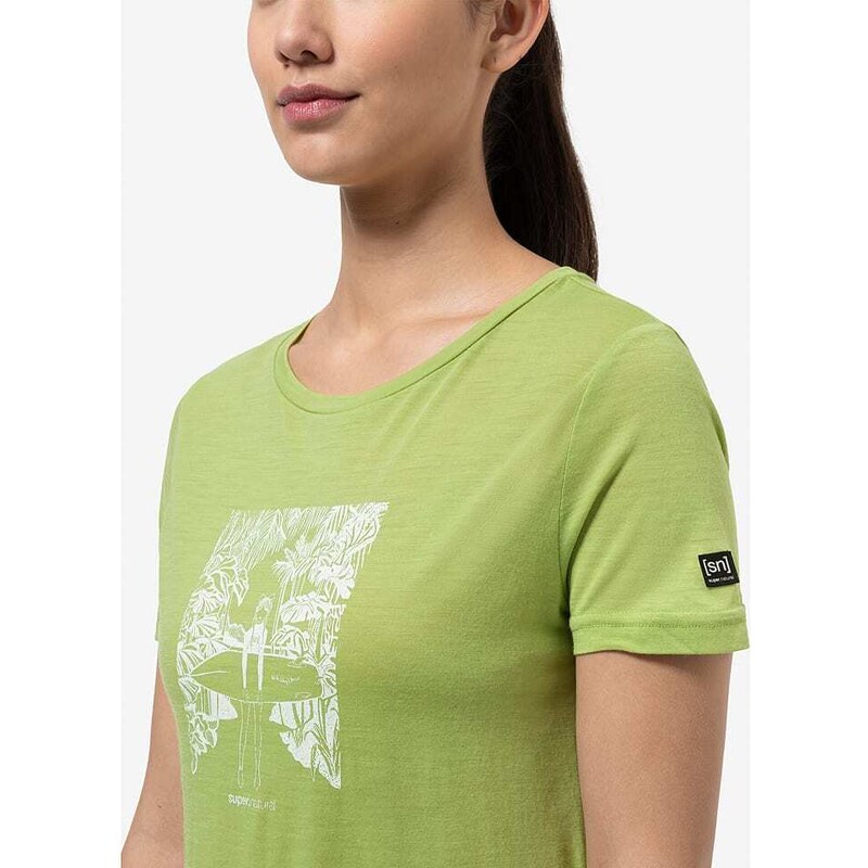 super.natural Shirt "Wednesdays Spot" inHellgrün | Größe XL