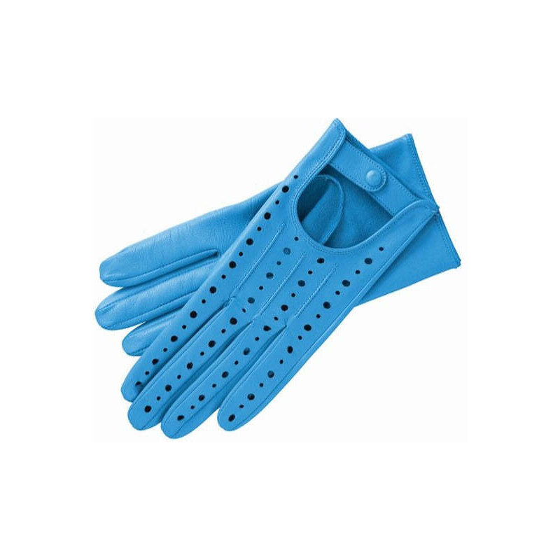 1861 Glove manufactory Rimini Azzuro Leather Gloves