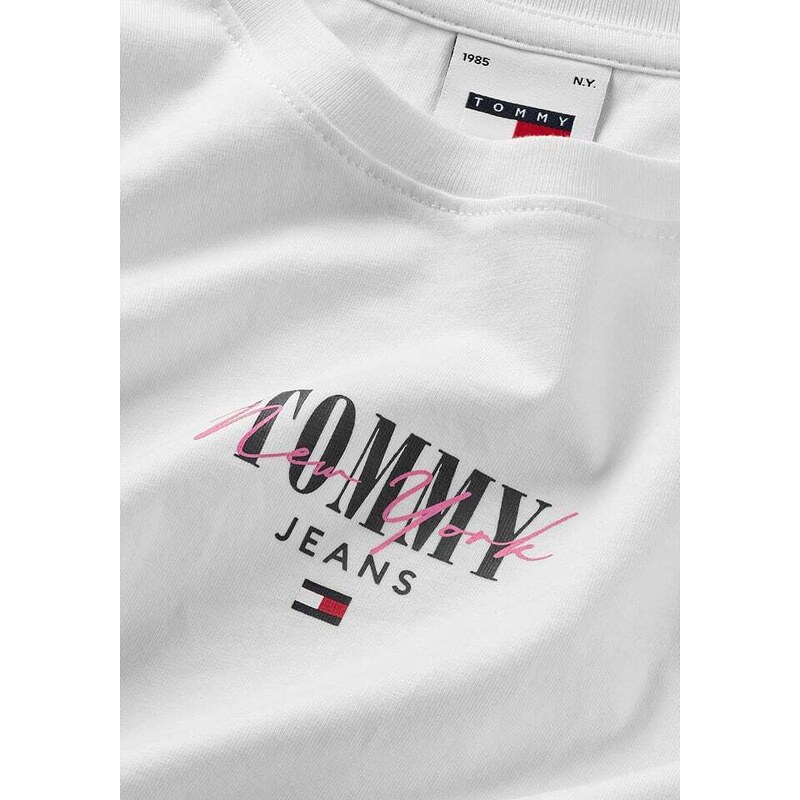 TOMMY JEANS Shirt in Weiß | Größe XXL