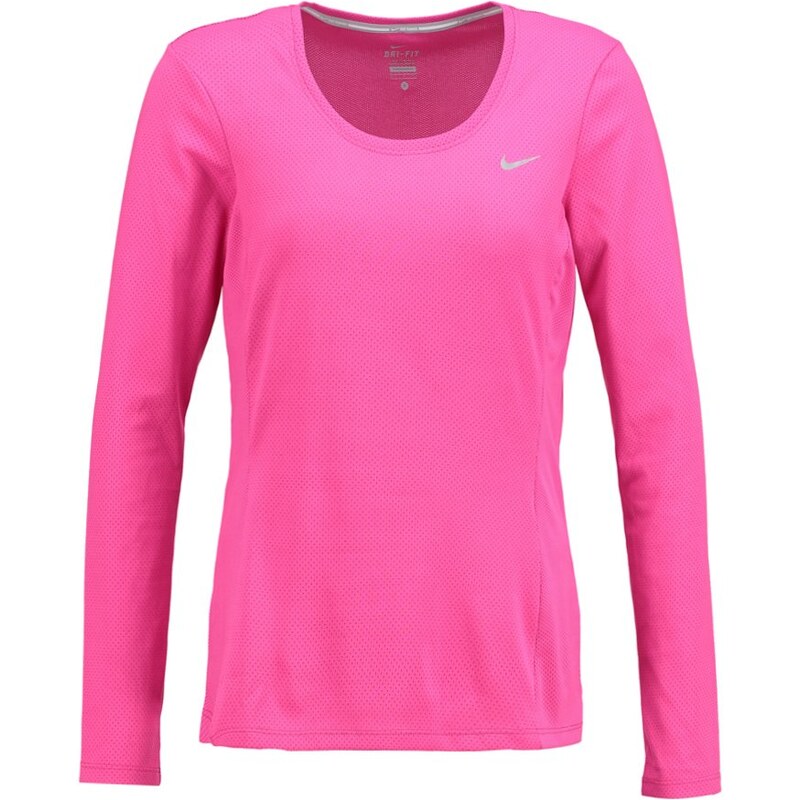 Nike Performance Langarmshirt vivid pink/reflective silver