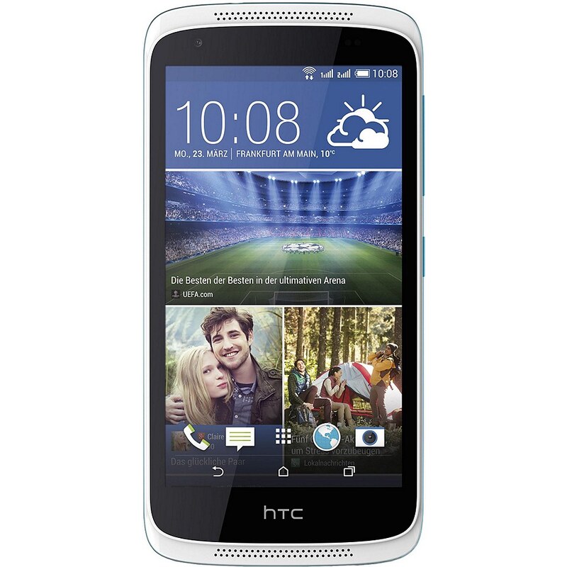 HTC Desire 526G Dual Smartphone, 11,9 cm (4,7 Zoll) Display, Android 4.4, 8,0 Megapixel