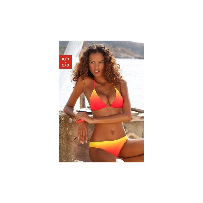 KANGAROOS® Triangel-Bikini orange 34,36,38