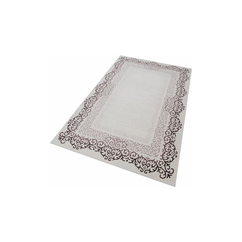 Teppich angora HALI NIRVANA 3102 handgearbeitet ANGORA HALI lila 2 (B/L: 80x150 cm),3 (B/L: 120x180 cm),4 (B/L: 160x230 cm),6 (B/L: 200x290 cm)