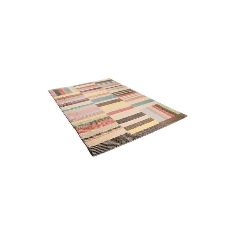 Teppich Patch handgearbeitet Wolle Tom Tailor bunt 2 (B/L: 65x135 cm),3 (B/L: 140x200 cm),4 (B/L: 160x230 cm)