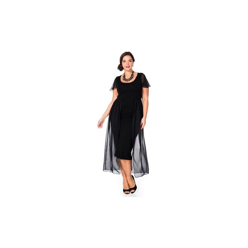 Damen Style Kleid SHEEGO STYLE schwarz 40,44,46,48,50,52,54,56