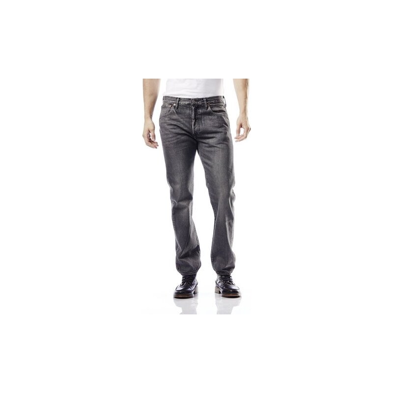Straight-Jeans 501 LEVI'S® grau 32,33,34,38