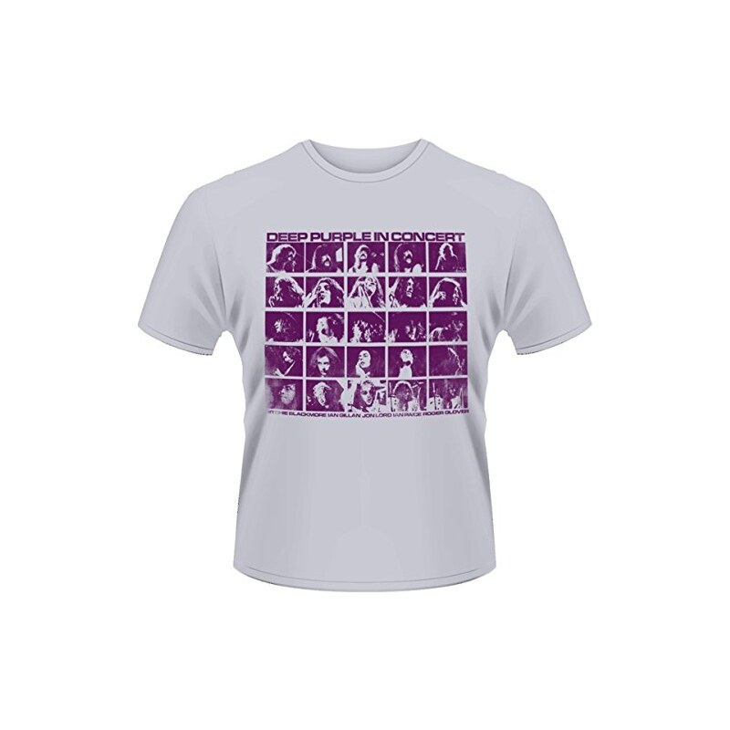 Plastichead Plastic Head Herren, T-Shirt, Deep Purple In Concert