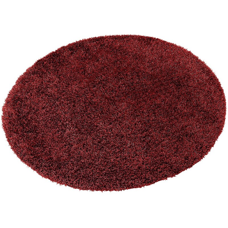 ESPRIT HOME Hochflor-Teppich, rund, Esprit, »Cosy Glamour«, Höhe ca. 40 mm, gewebt mit Melange-Effekt