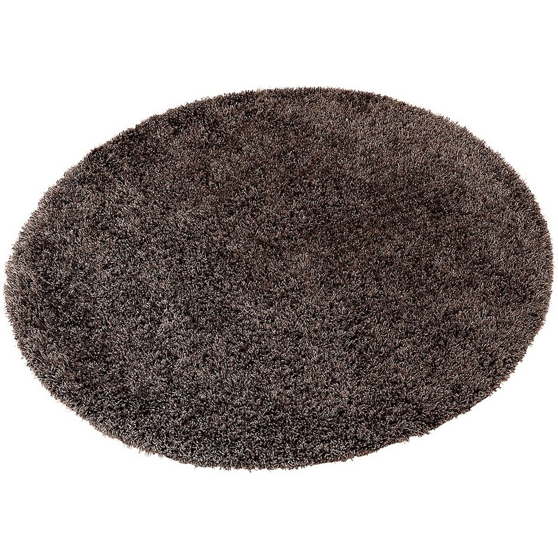 ESPRIT HOME Hochflor-Teppich, rund, Esprit, »Cosy Glamour«, Höhe ca. 40 mm, gewebt mit Melange-Effekt