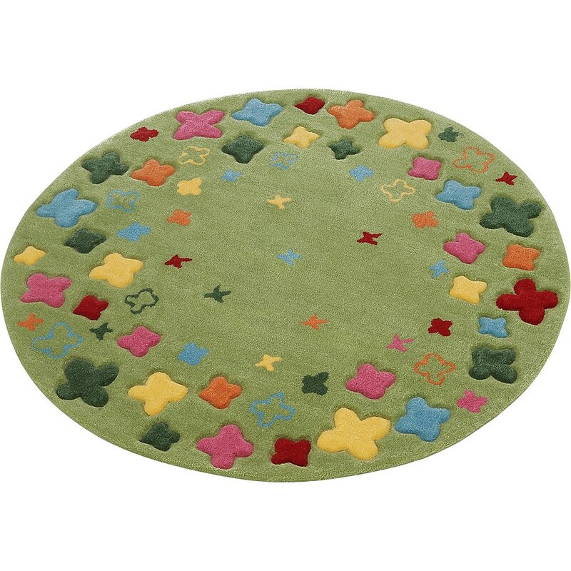 ESPRIT HOME Kinder-Teppich, Esprit, »Bloom Field«, handgetuftet