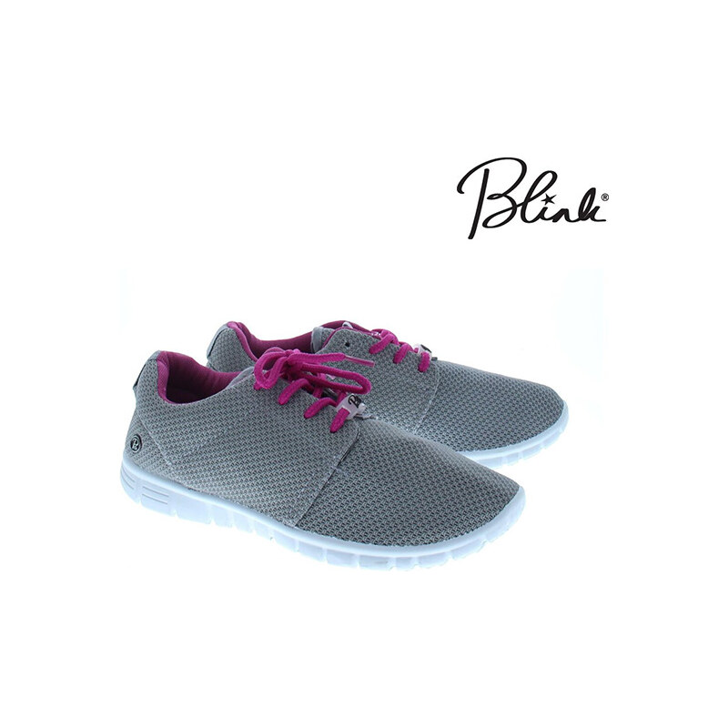 Lesara Blink Sneaker im Mesh-Design - Grau - 38