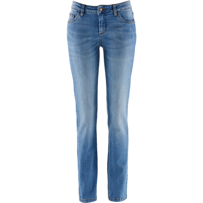 John Baner JEANSWEAR Stretch-Jeans Straight, Lang in blau für Damen von bonprix