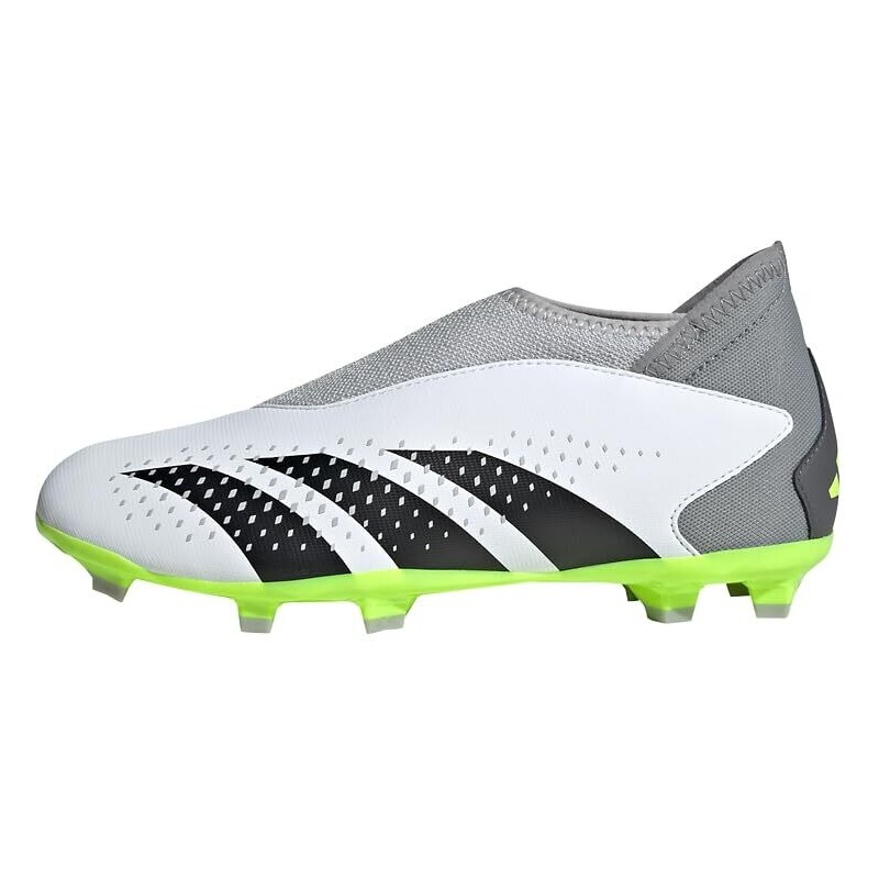 adidas Predator Accuracy.3 Laceless Firm Ground Boots FuBballschuhe Fester Untergrund FTWR White core Black Lucid Lemon 30 EU