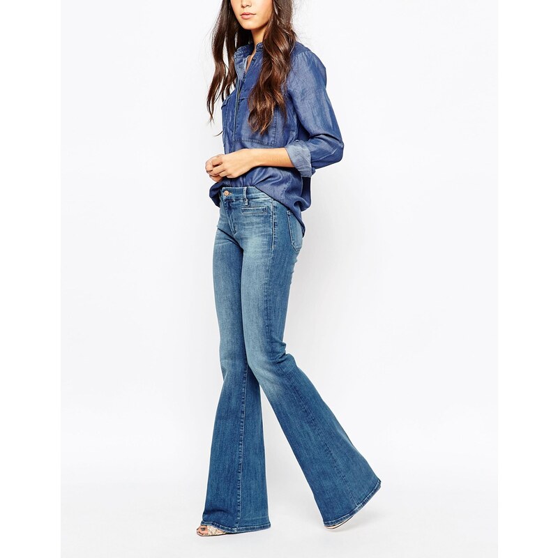 MiH Jeans M.i.h Jeans - Marrakesh - Enge Jeans mit Schlag - Blau
