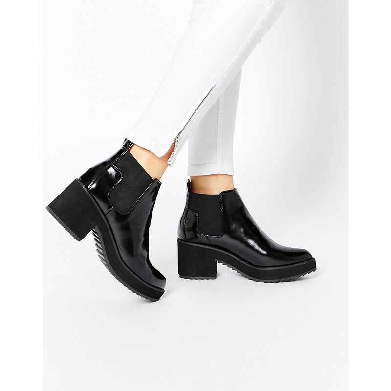 ASOS - RISKY AND FRISKY - Chelsea-Ankle-Boots - Schwarz