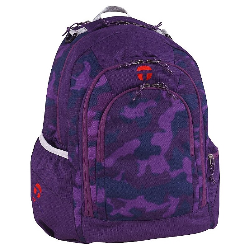 TAKE IT EASY® Rucksack, »Berlin Camouflage Purple«