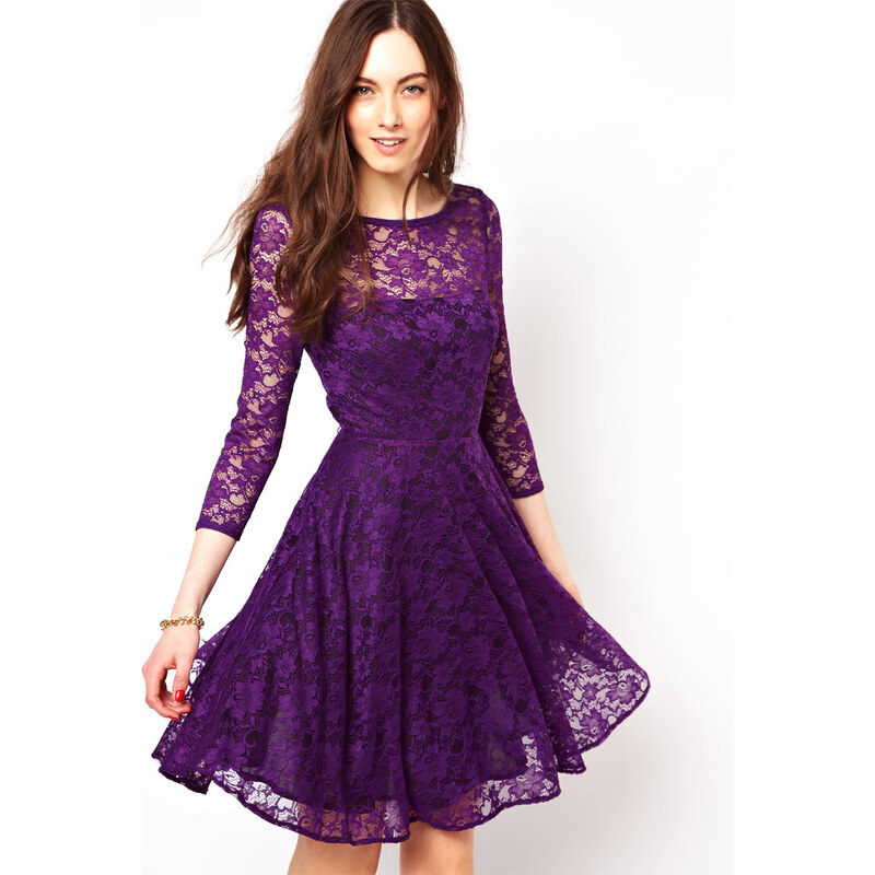 French Connection Lace Evening Dress