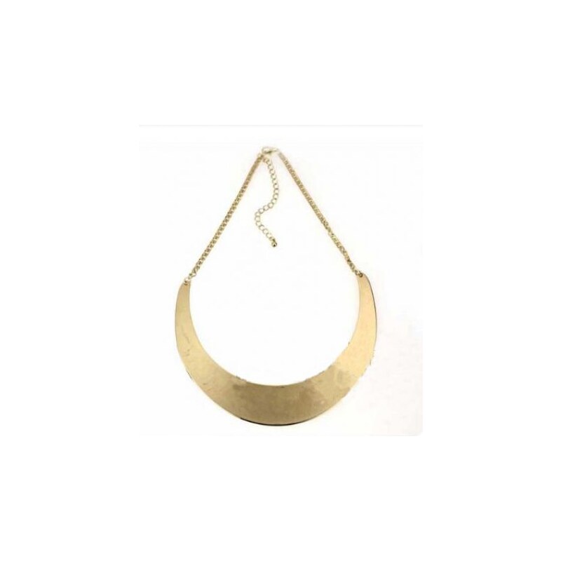 SheInside Gold Moon Mental Collar Chain Necklace