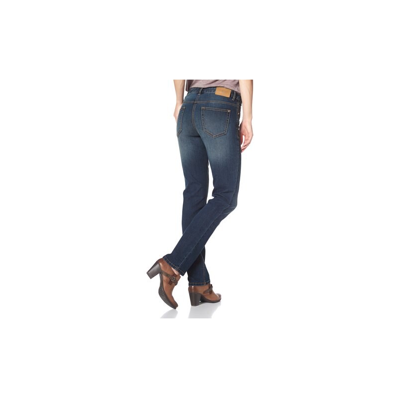 Damen Corley 5-Pocket-Jeans gerader Beinverlauf komfortable Leibhöhe CORLEY blau 18,19,20,21,22,23,24