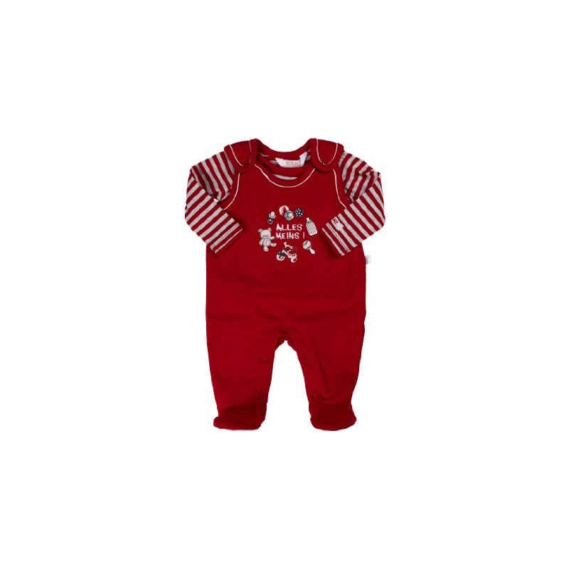 Kanz Unisex - Baby Bekleidungsset Strampler + T-Shirt 1/1 Arm, Einfarbig