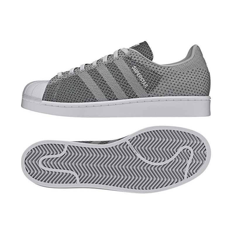 Adidas Originals Adidas Sneaker SUPERSTAR WEAVE PACK S77854 Hellgrau Schuhgröße 46