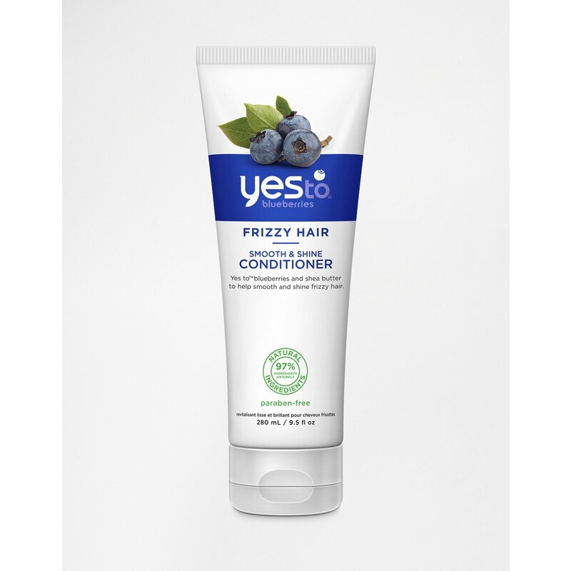 Yes To - Blueberries - Smooth & Shine Conditioner, 280 ml - Transparent