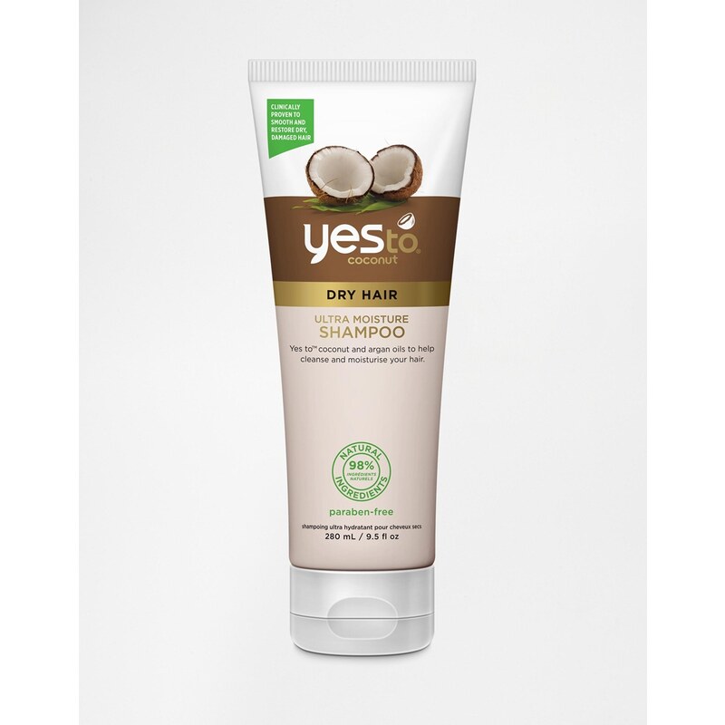 Yes To Coconuts - Ultra Moisture - Shampoo, 280 ml - Transparent
