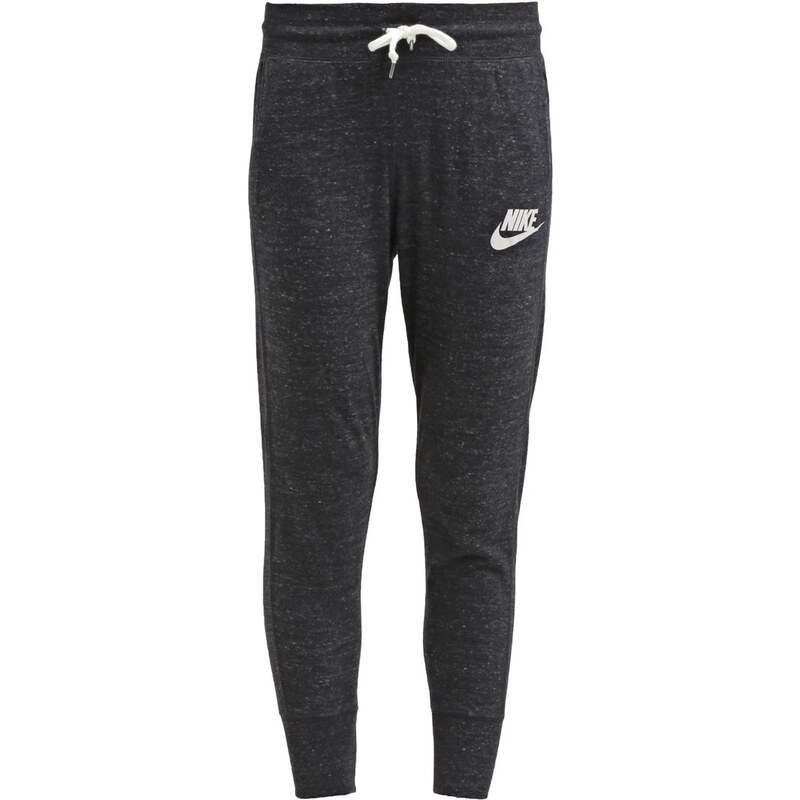 Nike Sportswear GYM VINTAGE Jogginghose noir/blanc